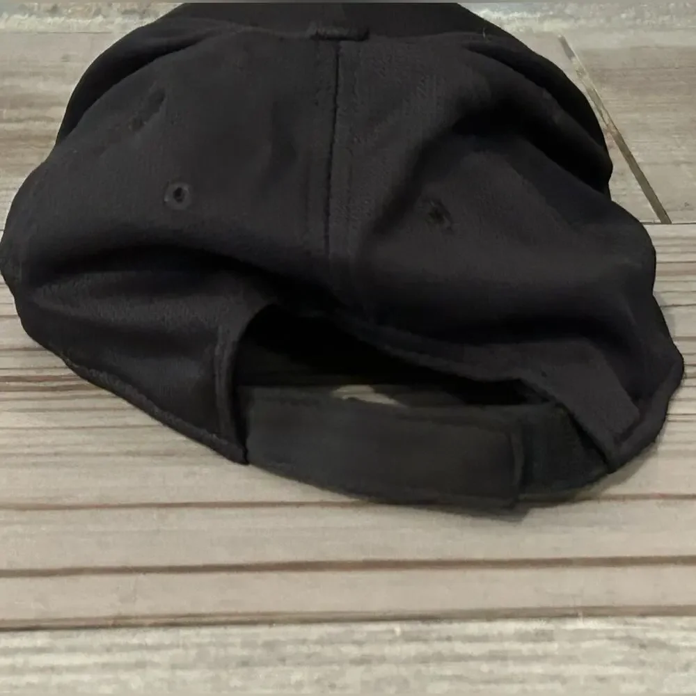 TeamMLB Marlins youth size baseball hat cap black blue team sports